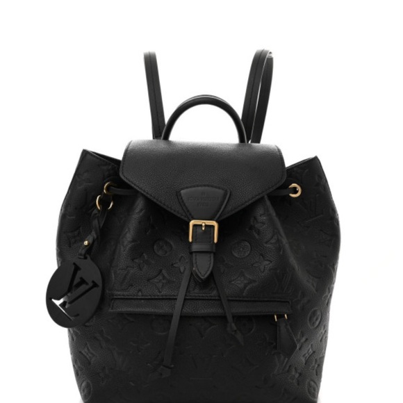 LV  louis vuitton empreinte montsouris nm backpack black - Picture 2 of 8